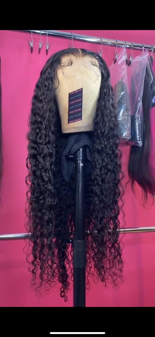 13x6 Waterwave lace Frontal Wig