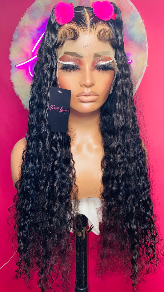 13x6 Deepwave Lace Frontal Wig